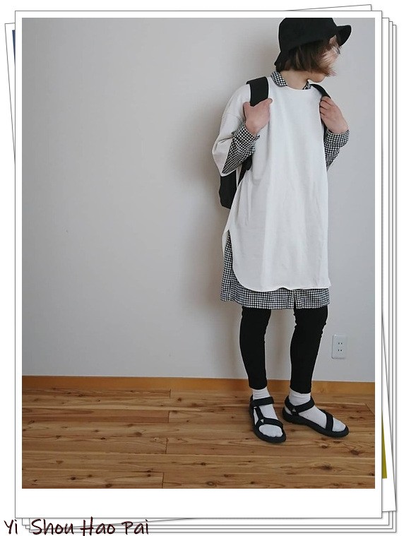 夏季格子衬衫搭配50岁,新款格子衬衫时尚潮流穿搭