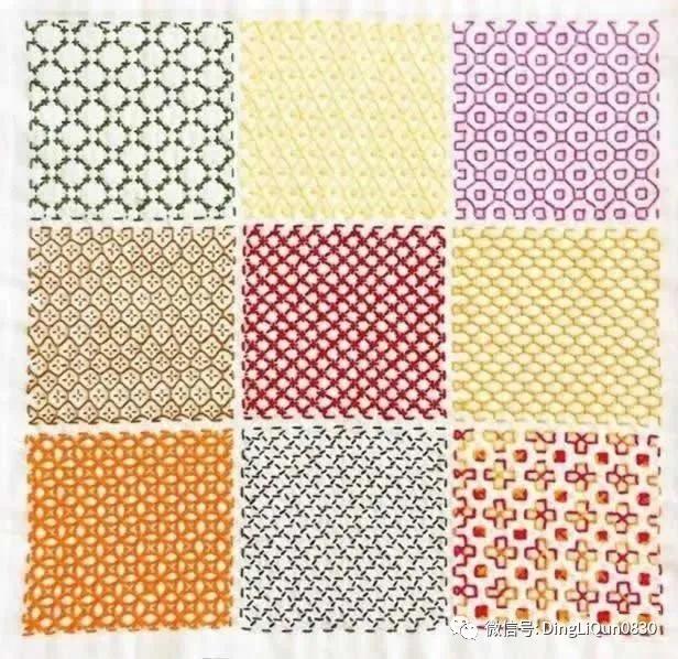 传统刺子绣入门针法教程,刺绣教程新手入门结粒绣