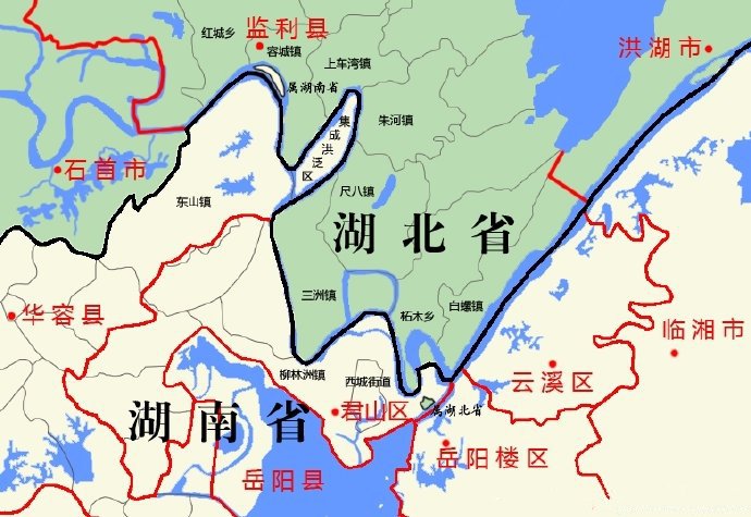 湖南飞地的由来,湖南自然历史简介