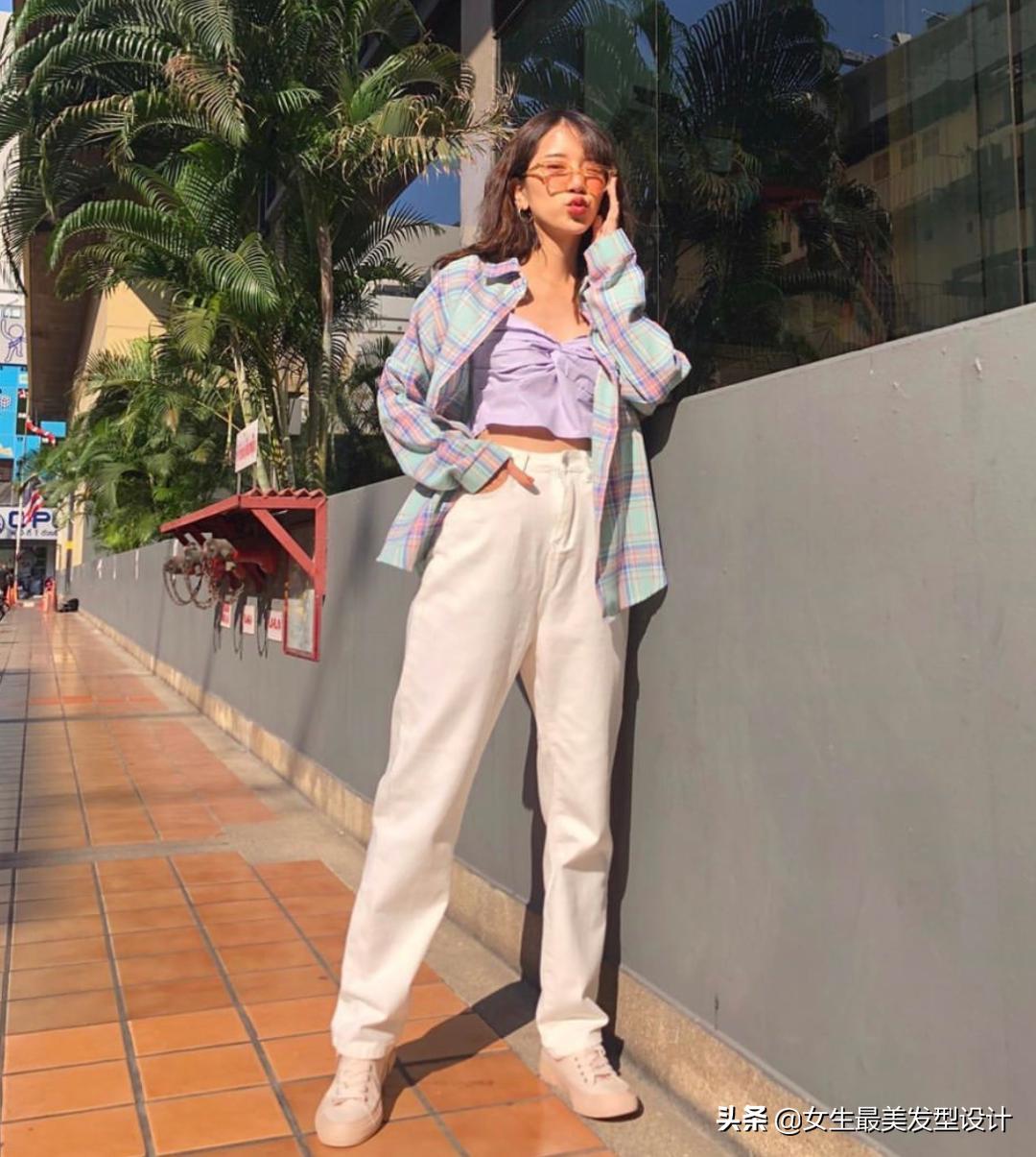 禁欲系夏季衬衫搭配,傲娇的四月春夏衬衣搭配