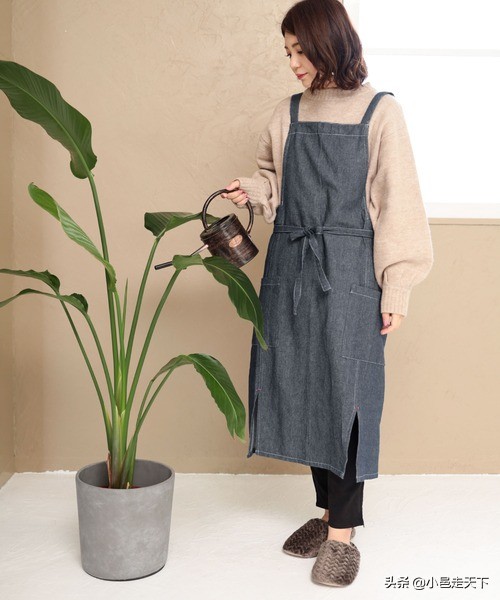 家用夏季围裙推荐,厨房围裙推荐时尚棉布围裙