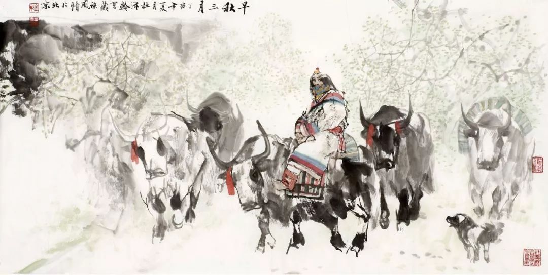 他从一个普通的美术编辑，到成就斐然的专业画家