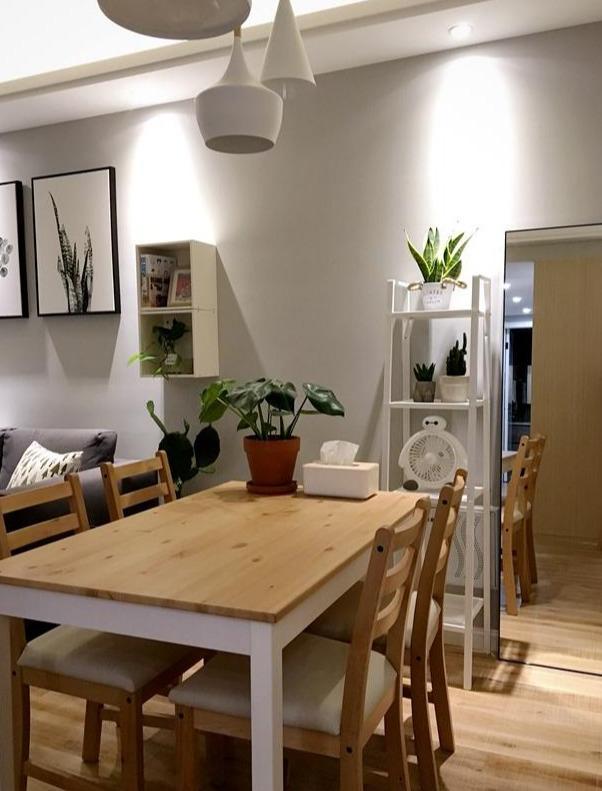 深圳装修晶志装饰89㎡新家装北欧风,地砖做美缝,漂亮极了