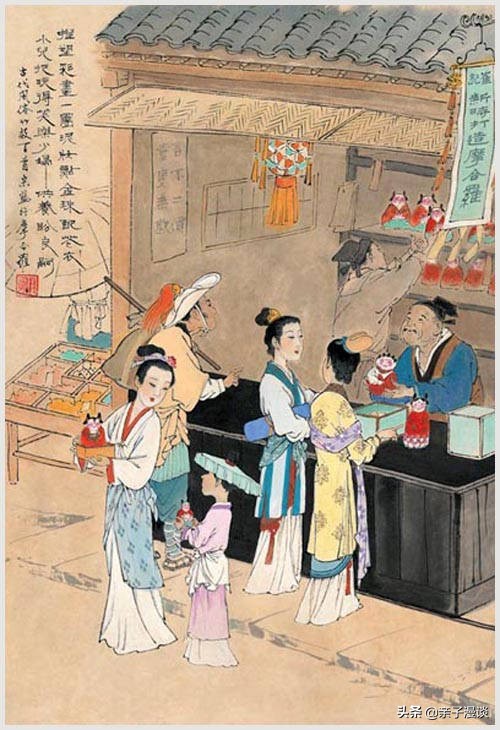 诗词丨100张风俗图，100首诗词，太美了​