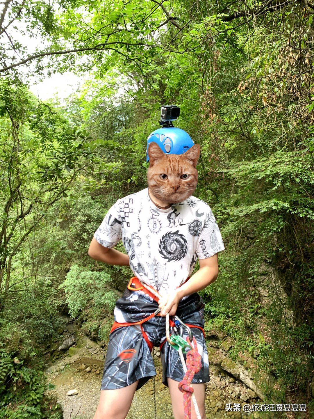 看似危险实则安全的溪降，在成都周边就有，运动员：不怕就行