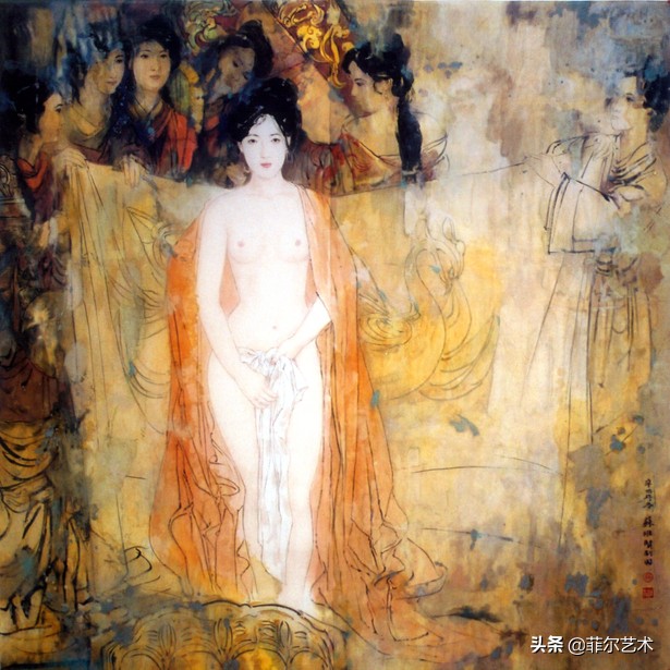 苏维贤人物画作品欣赏,苏维贤人物画艺术