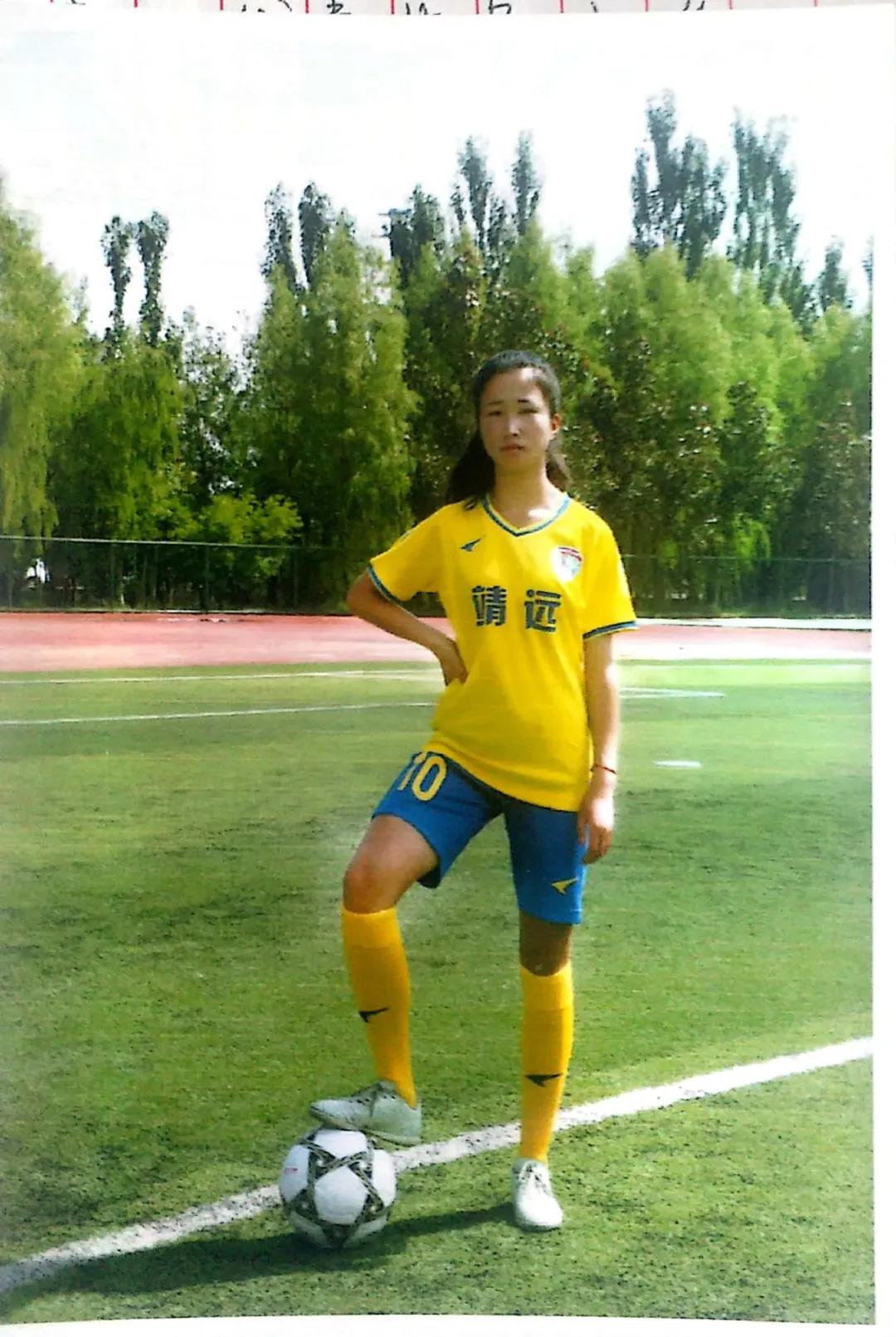 靖远女足,甘肃省靖远二中女足
