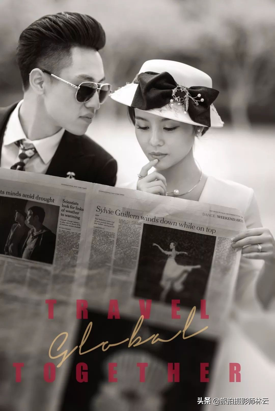 地球一周婚纱照,绕地球拍的婚纱照