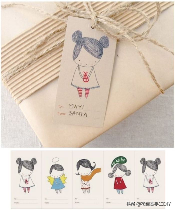 好看的长条方形礼物怎么包装,手工diy礼物包包自己做