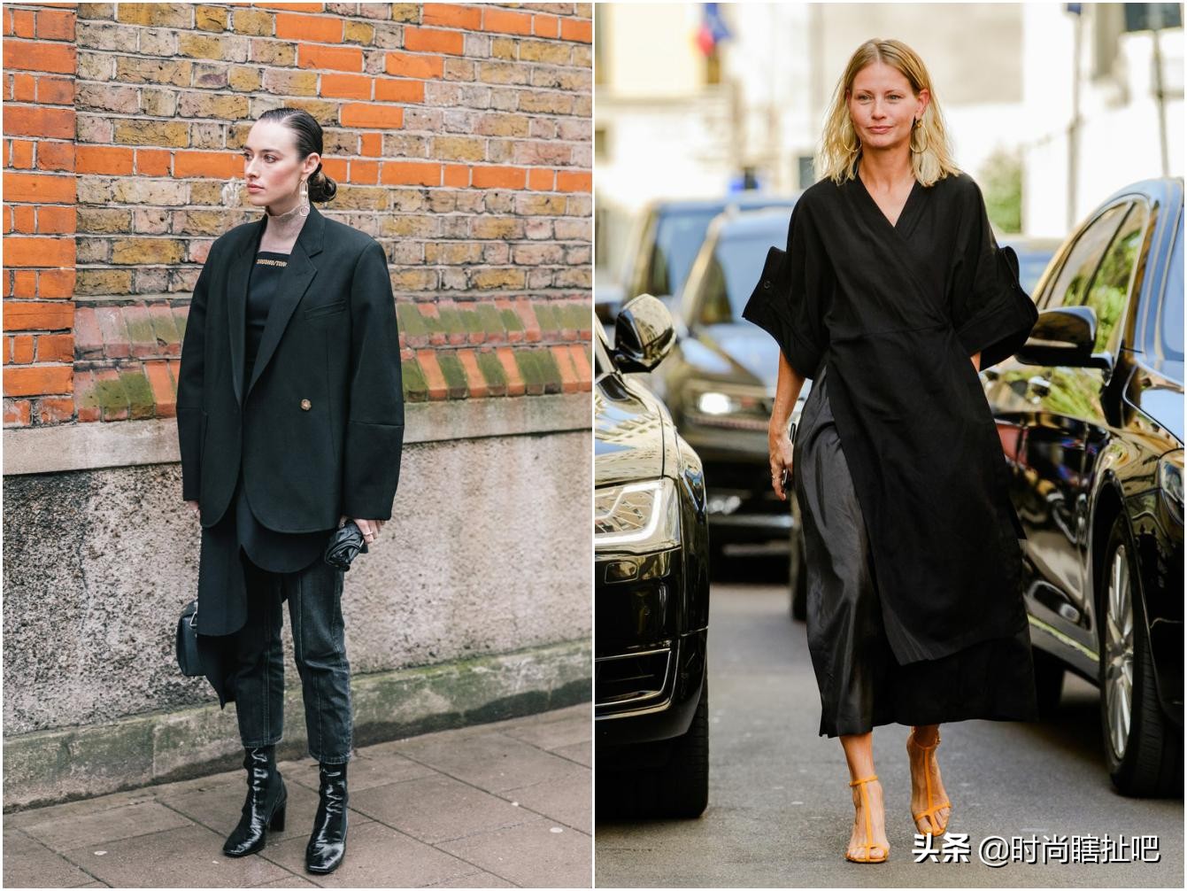 最经典个性的“一身黑”，学会了这三种穿搭方法，想不时髦都难