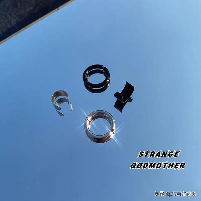 耳夹无耳洞高级仙气设计感,无耳洞耳夹简单大方