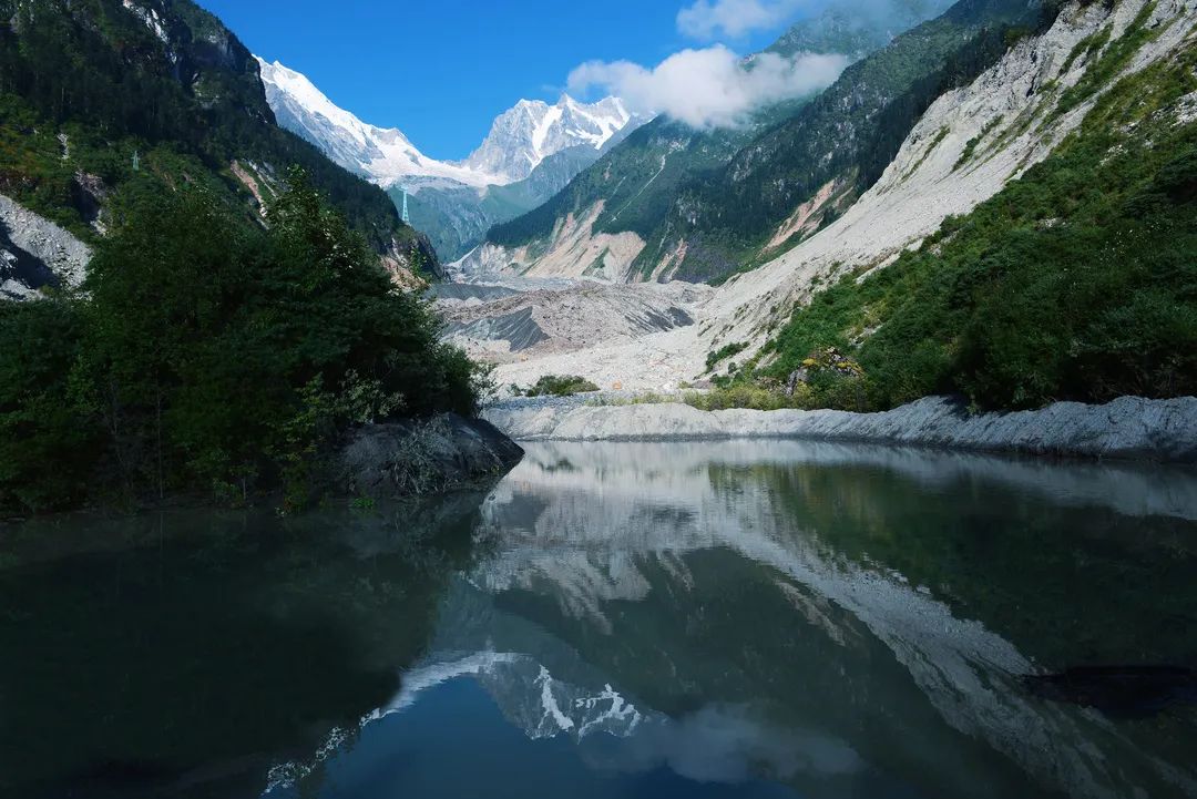 海螺沟著名景点高清图片,海螺沟旅游拍照攻略
