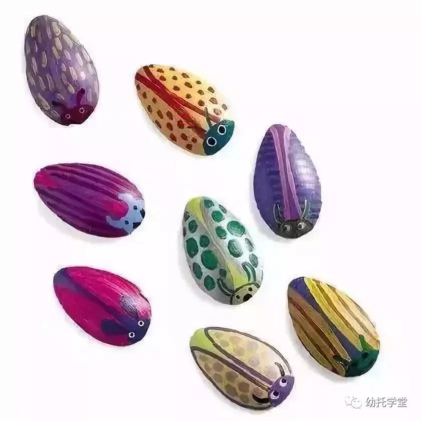 废物利用亲子手工制作坚果,创意坚果手工制作大全图片