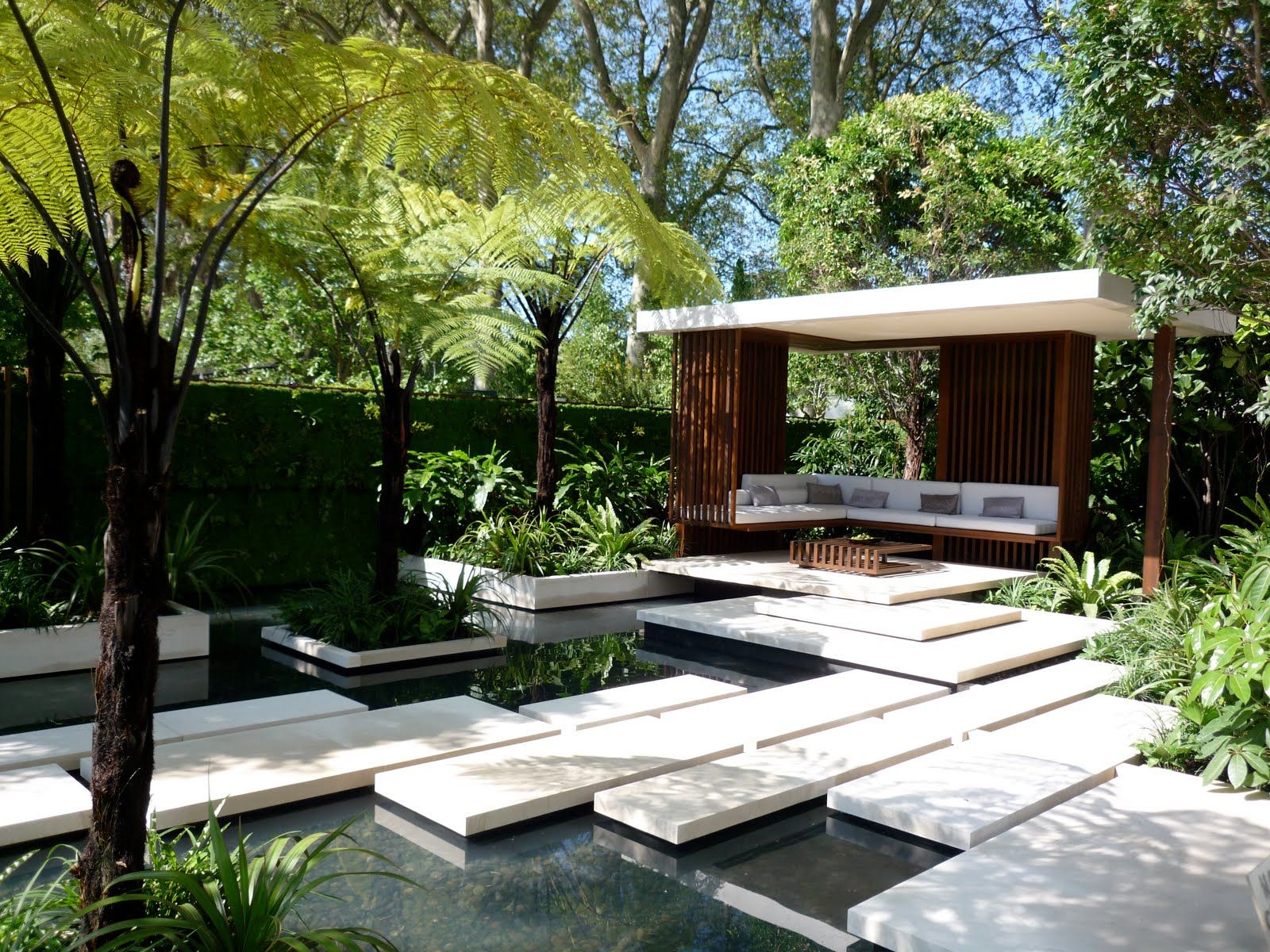 花园凉亭设计带鱼池多少钱,简单凉亭户外庭院遮风挡雨