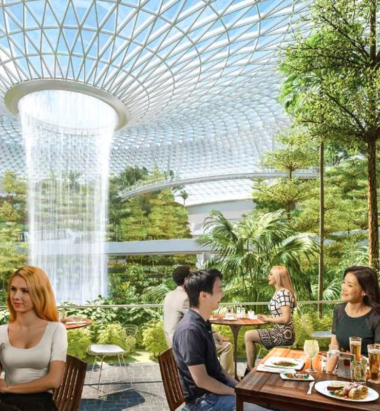 新加坡樟宜机场扩建第五航站楼,新加坡樟宜国际机场横屏