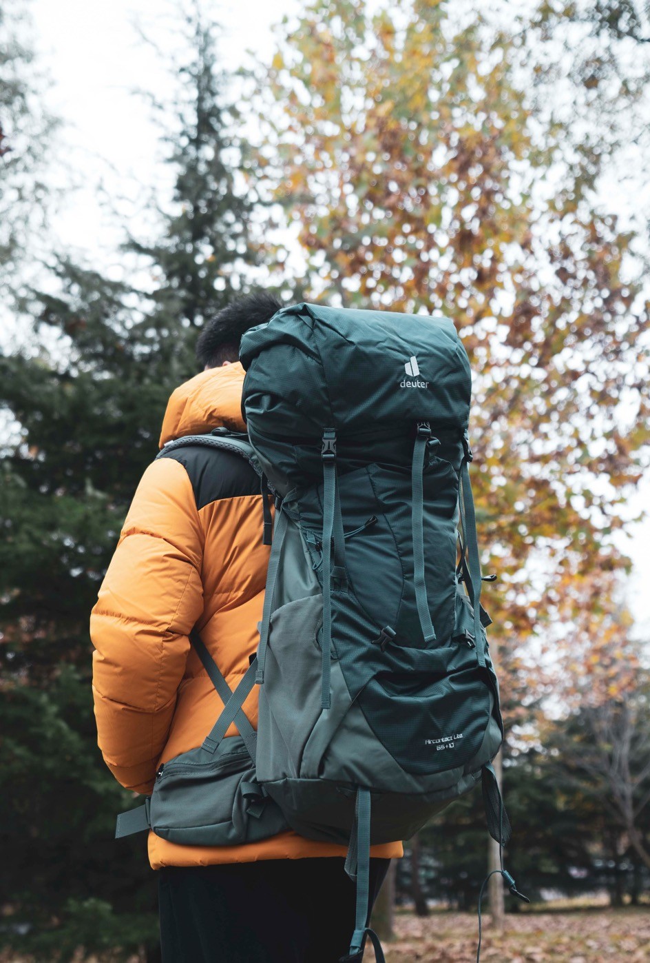 多特湖水蓝背包,deuter背包橄榄绿