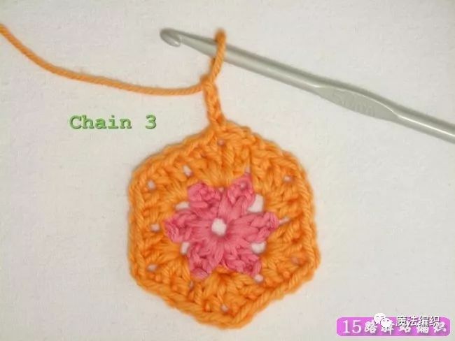 钩针足球教程图解,钩针编织足球的教程