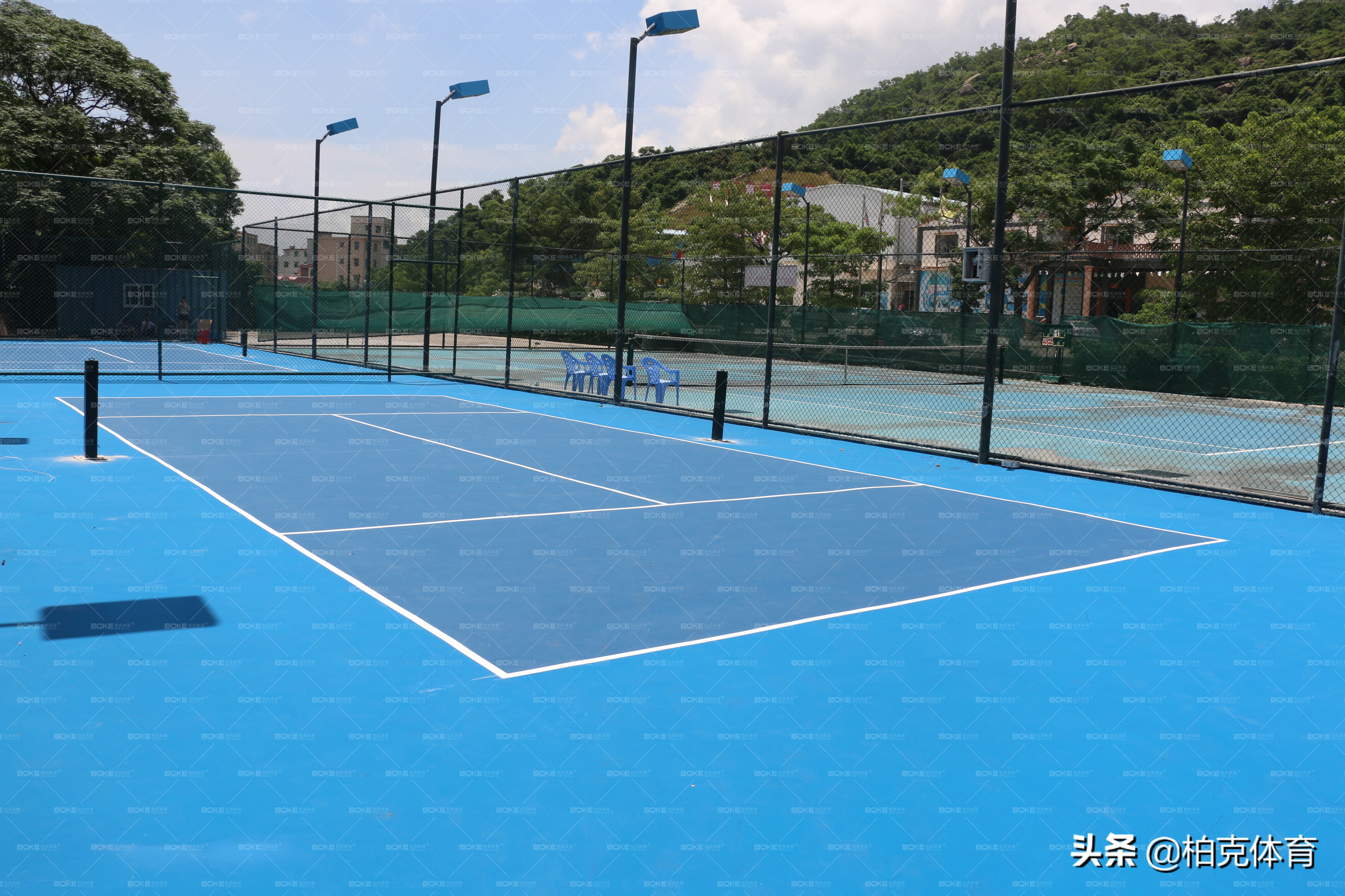 柏克体育灯具,柏克体育球场围网