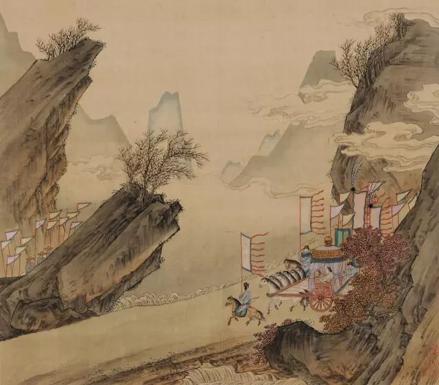 仇英书画作品欣赏,仇英书法欣赏真迹