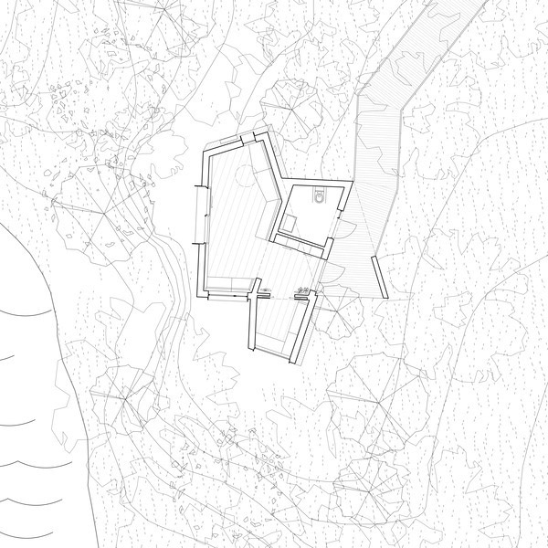 山顶的小木屋安放心灵的好去处,隐居森林的小屋