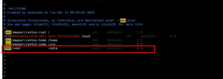 linux如何将磁盘分区永久挂载,linux下磁盘分区详解图文