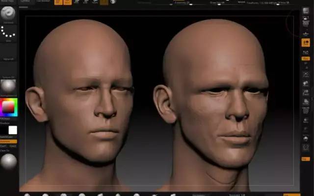 zbrush3d建模人物,3d游戏建模超写实