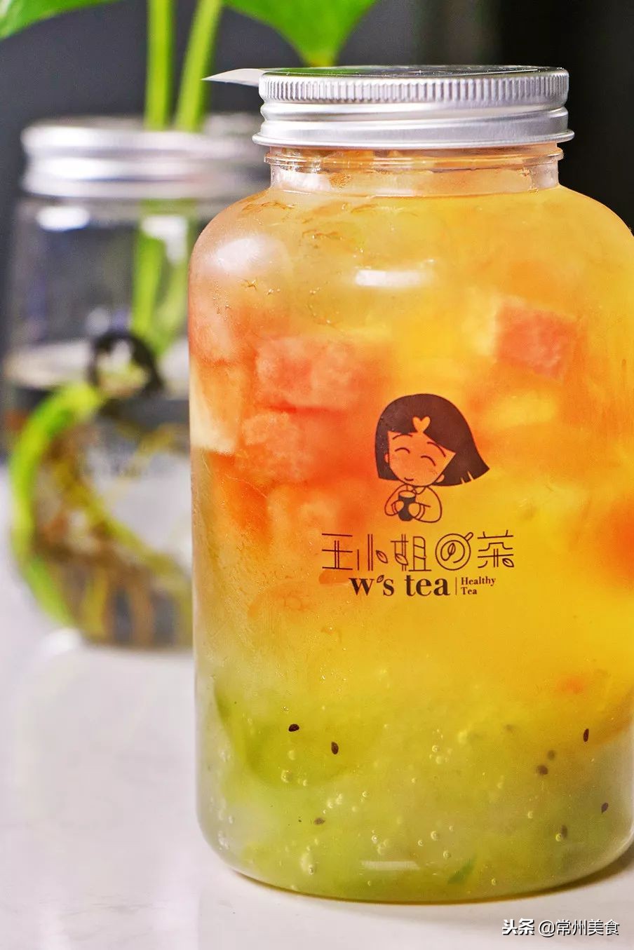 Q弹健康！来自杭州的高颜值茶饮店终于开到常州啦！