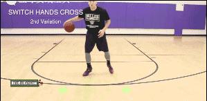 交叉步变向的方法,交叉步突破教学以及辅助练习