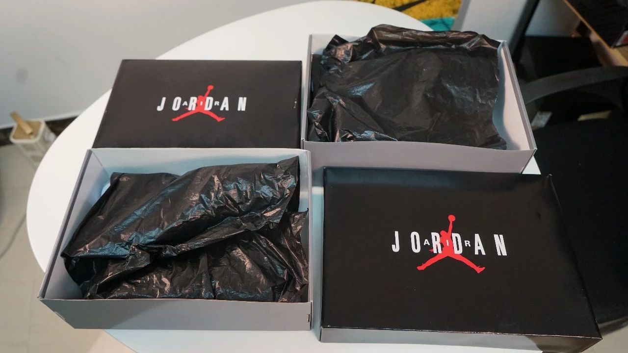 耐克aj11黑红,耐克aj11开箱