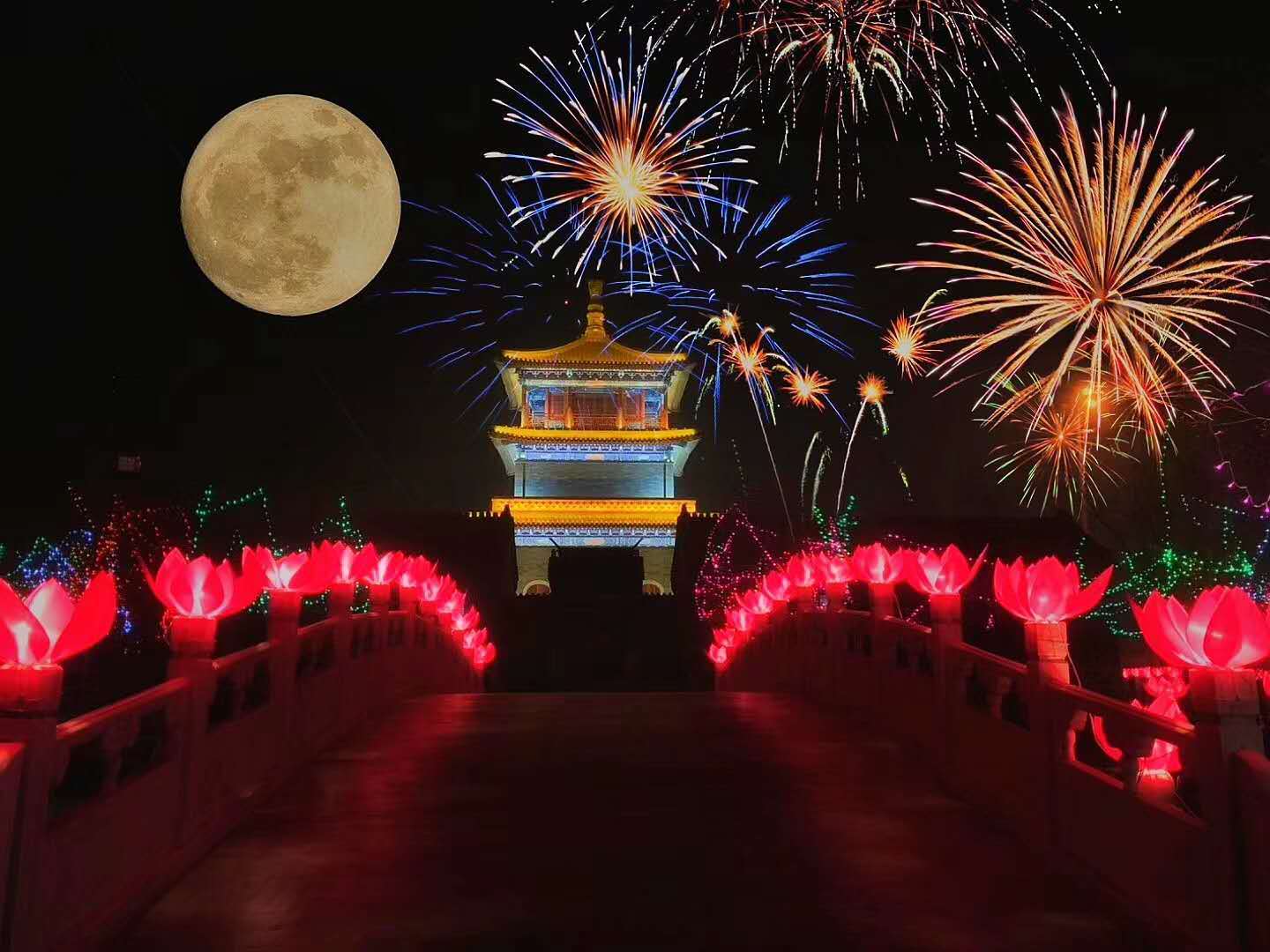 正月十五闹元宵河南电视台晚会,正月十五闹元宵大街小巷人欢笑