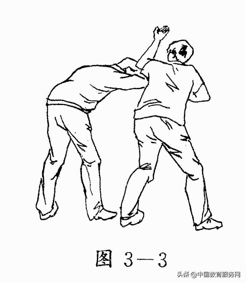 先发制人招数,击肘技巧