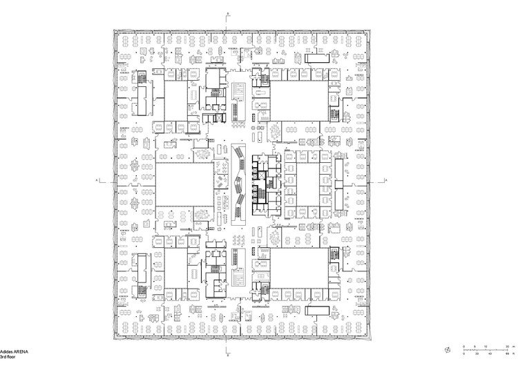 阿迪达斯全球核心城市,阿迪达斯中心展示区