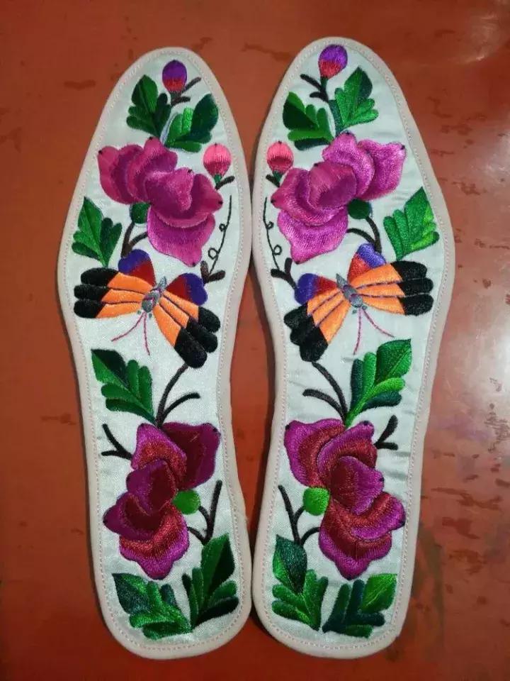 手工艺术鞋垫7层,各种既好看又简单的手工鞋垫