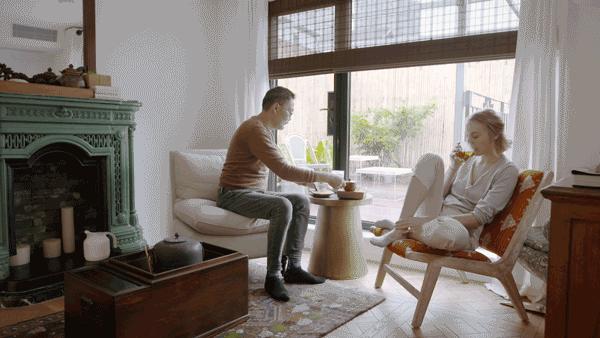 外国夫妻住老洋房,跨国夫妻住200平