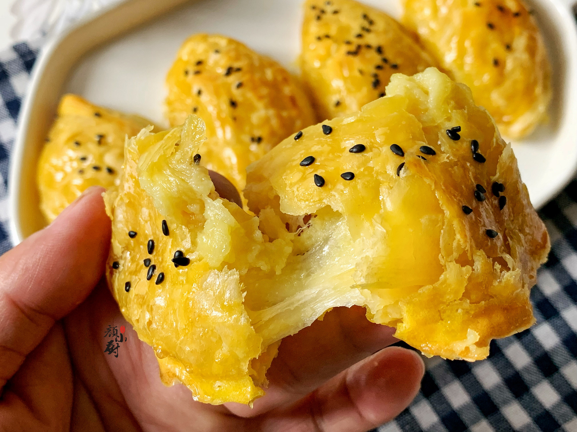 蛋挞皮做榴莲酥创意吃法,榴莲酥做法用蛋挞皮