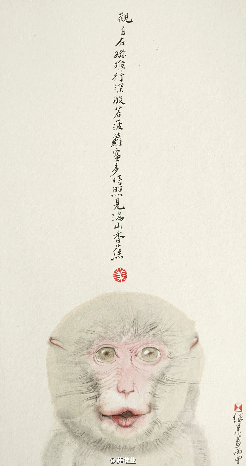 他画的猴子都是来搞笑的吗？让人看得停不下来