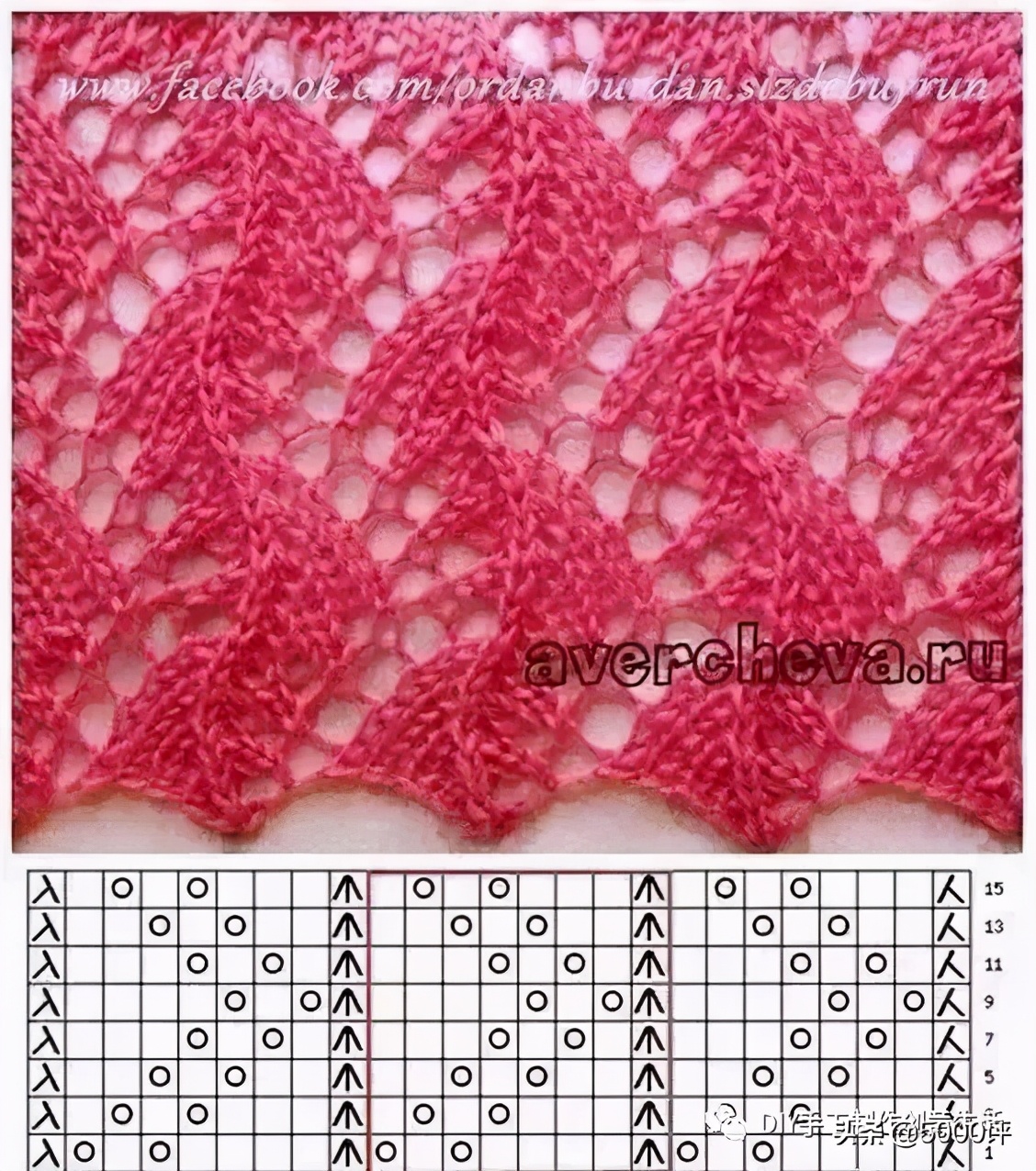 几款漂亮的棒针花样值得收藏,各种简单实用的棒针花样集锦