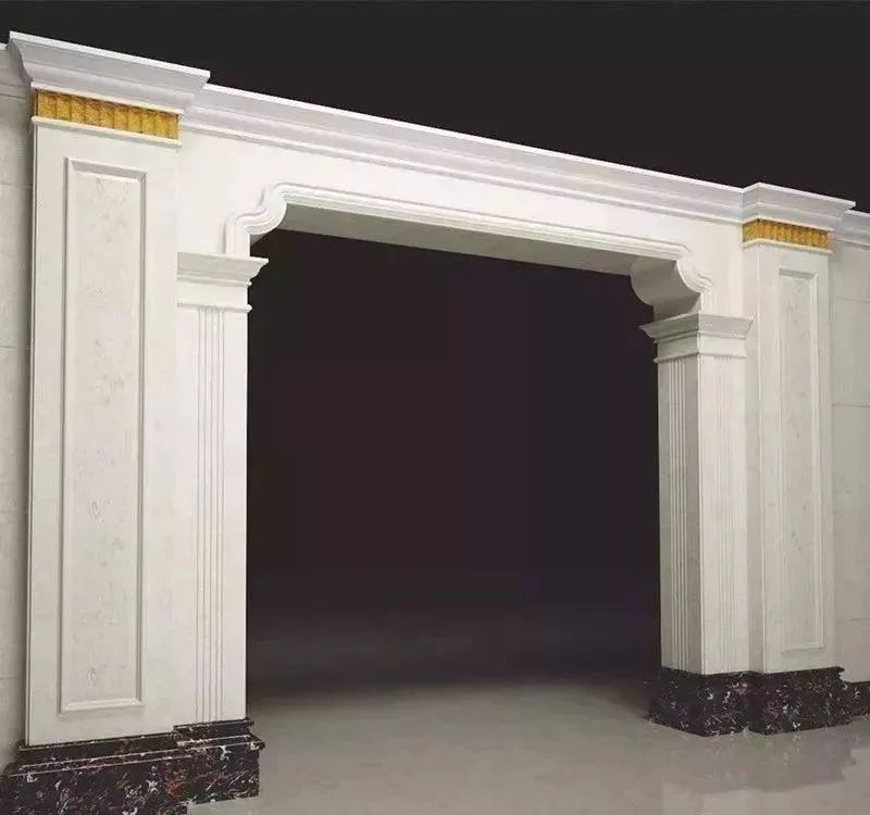 大理石极简垭口门套什么时候装,大理石垭口门套收边几公分好看