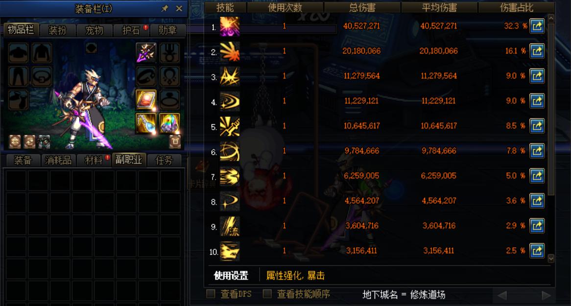 dnf工作服伤害对比,dnf工作服先做特殊装备还是防具