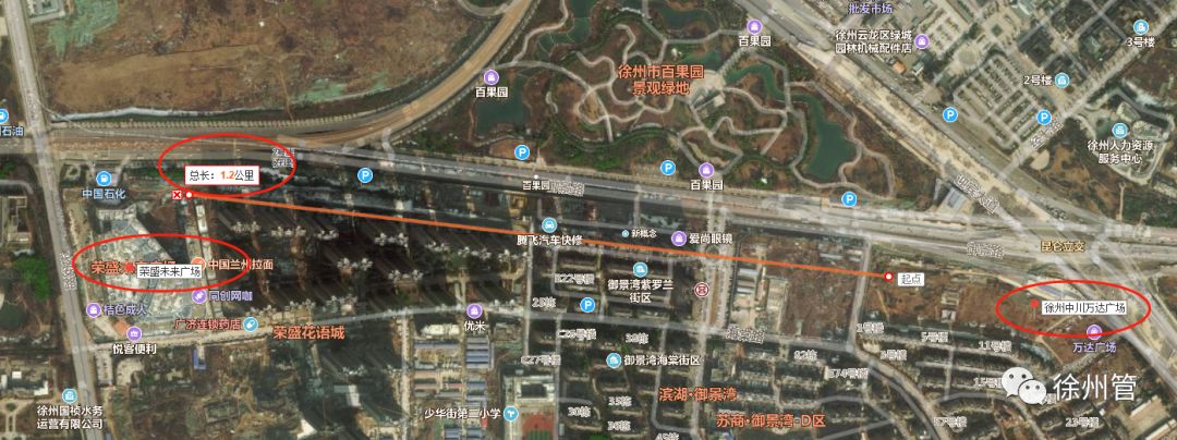 徐州中川万达广场预计明年底开业，将和荣盛未来广场正面PK