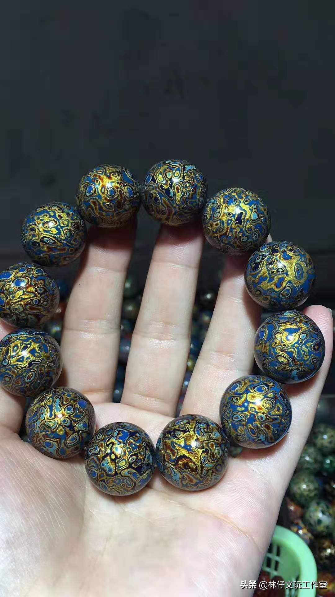 大漆八大守护佛珠,大漆犀皮佛珠教程