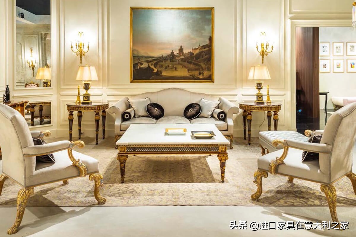 欧式奢华布艺沙发,欧式风格真皮沙发效果图