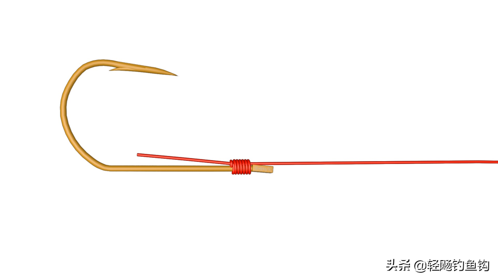 鱼钩绕线视频教程,路亚鱼钩绕线的正确方法