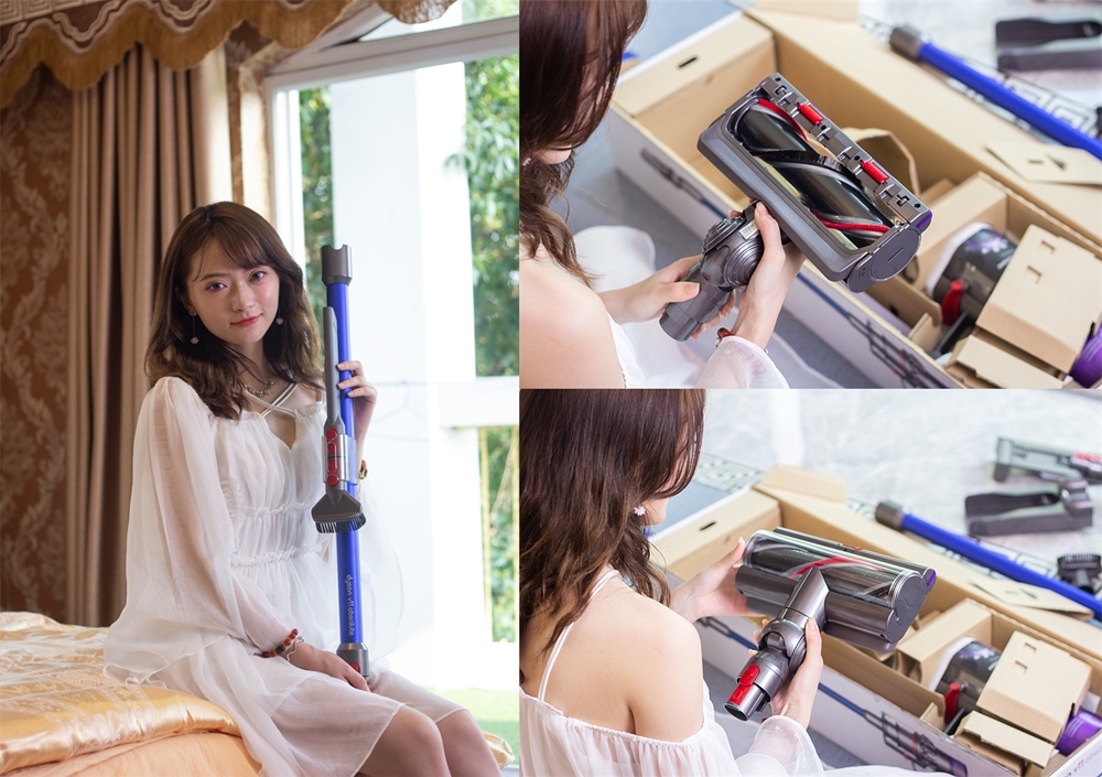 戴森v11吸尘器能吸多大颗粒,原装戴森v11吸尘器吸头介绍