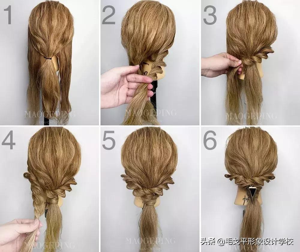 手把手教羊毛卷怎么扎,最好看的两种扎发