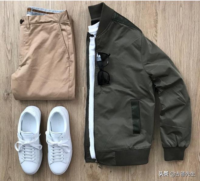 男式个性春季穿搭,男士显白穿搭