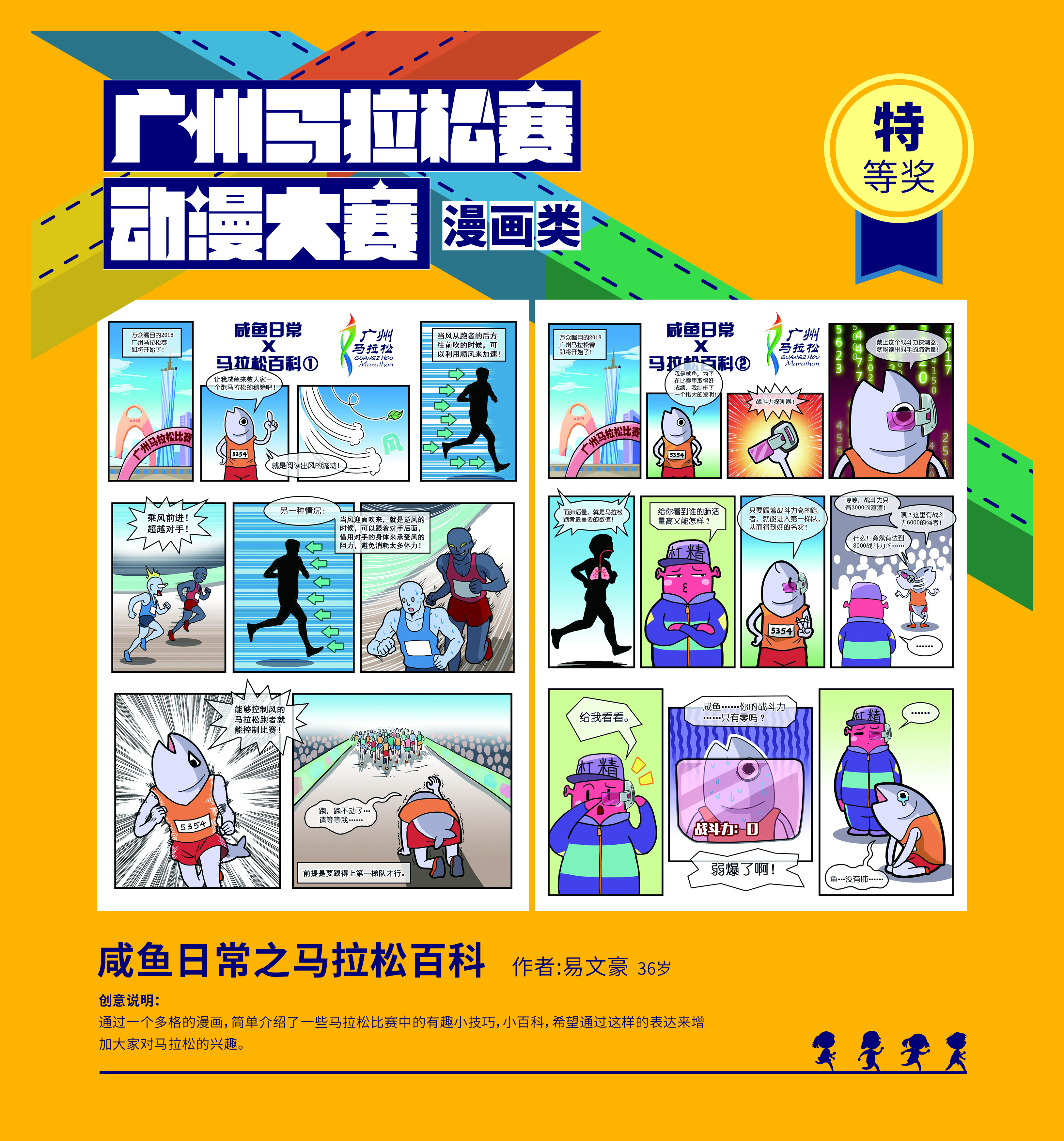 广州马拉松绘画,广州马拉松比赛绘画作品
