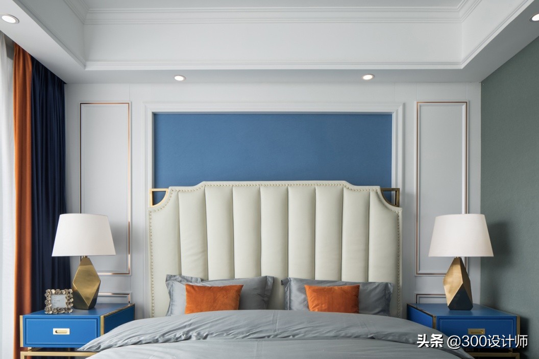 王城炫作品：125m²三室一厅，美式轻奢风，实用与颜值并存的空间