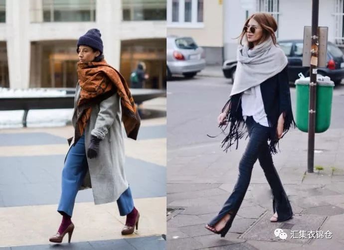 围巾的各种围法新手,20种最实用的围巾围法