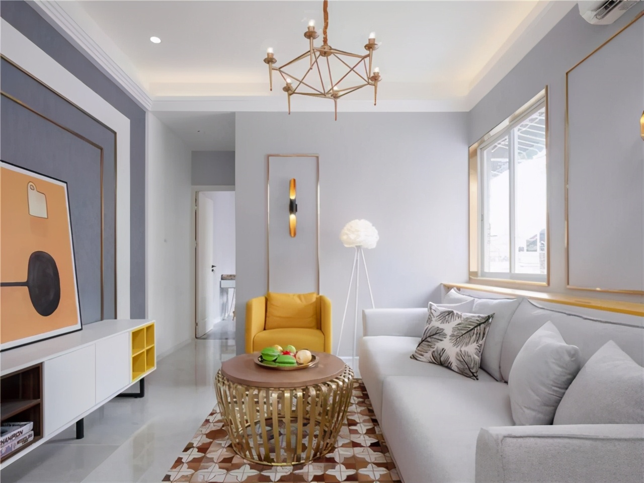 卧室改造极简风格主卧,小户型改造客厅次卧打通一半